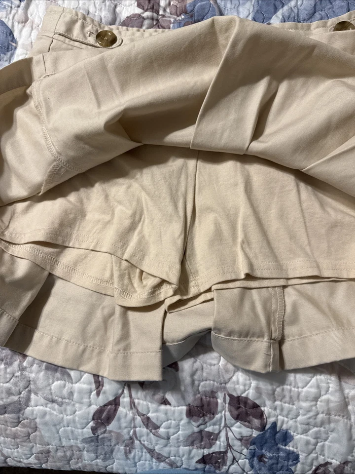 Falda corta plisada uniforme para niñas - 7 PLUS - GAP KIDS - Caqui - Otoño 2009 Foto 4 de 4