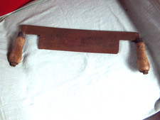altes Zugeisen Zieheisen Schälmesser Zugmesser Hobel antik Zimmermann Schreiner