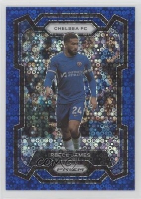 2023-24 Panini Prizm Premier League Breakaway Blue 78/99 Reece James #182 1i2b