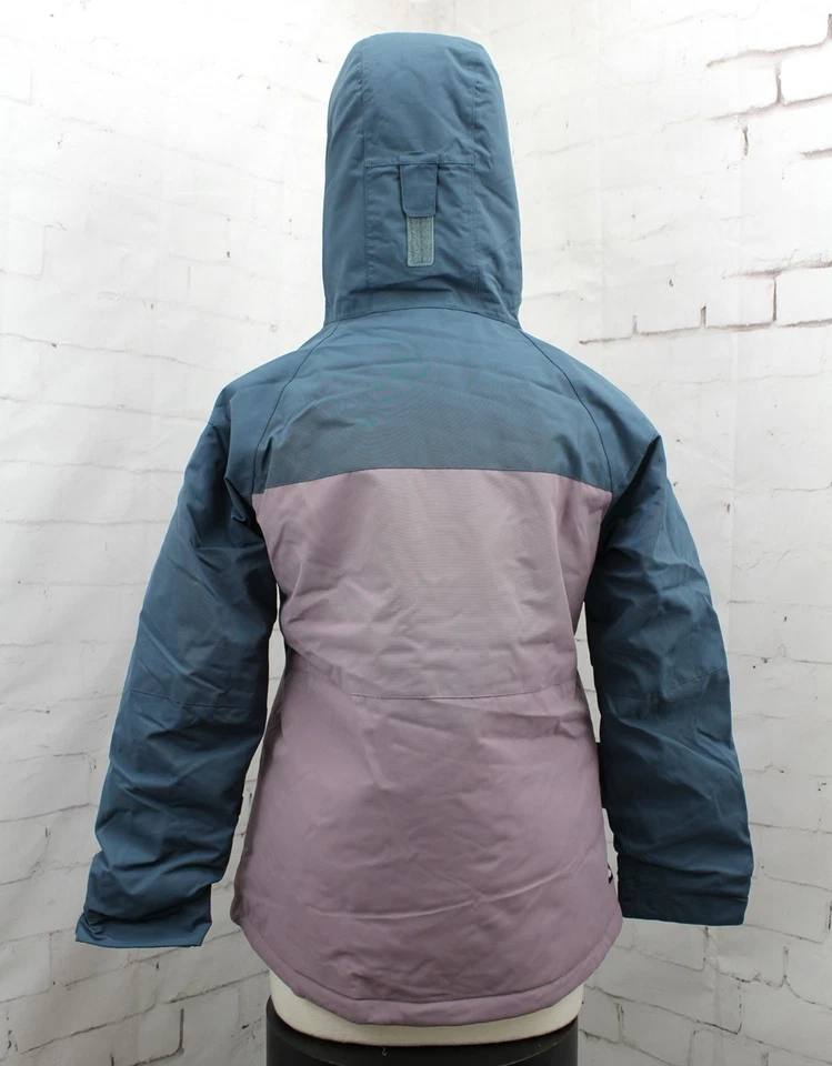 686 Athena Insulated Snow Jacket Girls/Youth Medium Orion Blue Colorblock New - Image 4 of 4