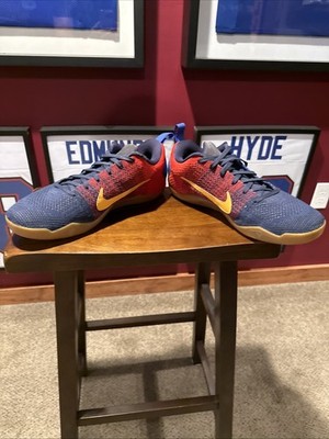 Nike Kobe 11 Elite Low Mambacurial Barcelona 844130 464 Size 12M