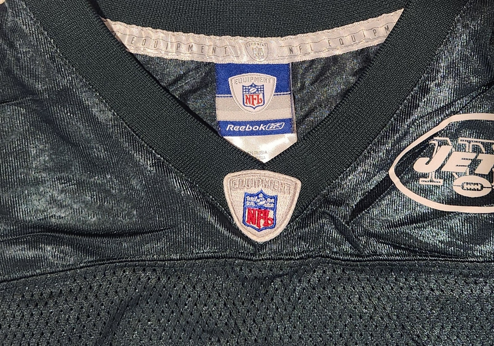 New York Jets Chad Pennington #10 Reebok Jersey Youth Medium  thumbnail 3