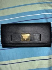 PRADA Saffiano Leather Wallet and Card Holder Black