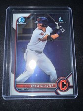 Chase DeLauter 2022 Bowman Draft Chrome 1st Bowman Prospect Guardians