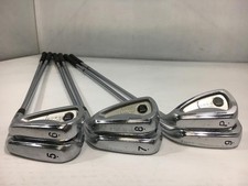 PRGR GN502 Silver Forged Iron Set 5-9 Pw Spec Steel II S Flex 6pcs IOMIC RH
