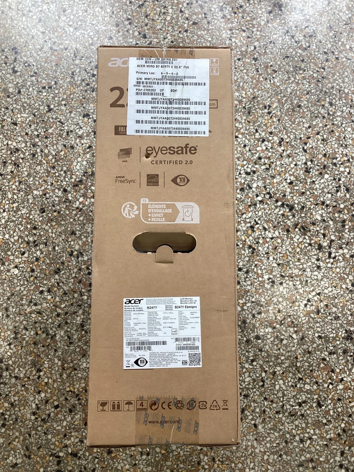 Acer B247Y LCD Monitor 23.8” - Image 3 of 3