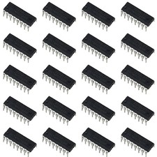 20pcs 74HC595N 74HC595 8-Bit Shift Registers W ith Latched 3-State Output，DIP...