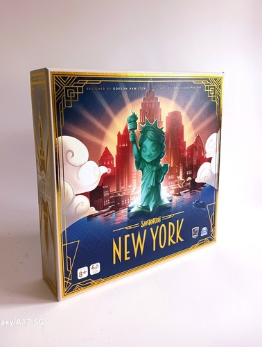 NEW Santorini New York Board Game Family Strategy Building by Spin Master SEALED