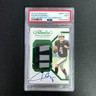 2023 Panini Flawless RC Patch On Card Auto RPA Aidan O'Connell Emerald 1/5 PSA 9
