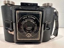 VINTAGE ORIGINAL c1940 AGFA Ansco Corp PD16 CLIPPER CAMERA