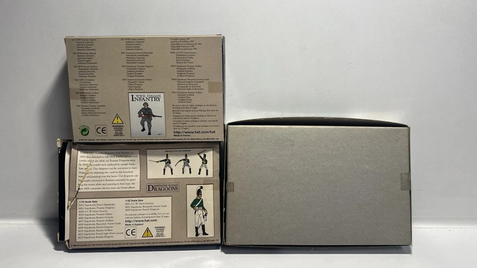 Lote 3. Kits de modelos 1/72 - Dragones napoleónicos, infantería italiana de la Segunda Guerra Mundial. Accesorios Foto 4 de 4