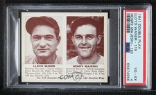1941 Double Play R330 Lloyd Waner Henry Majeski #119-120 PSA 4 HOF 1q7