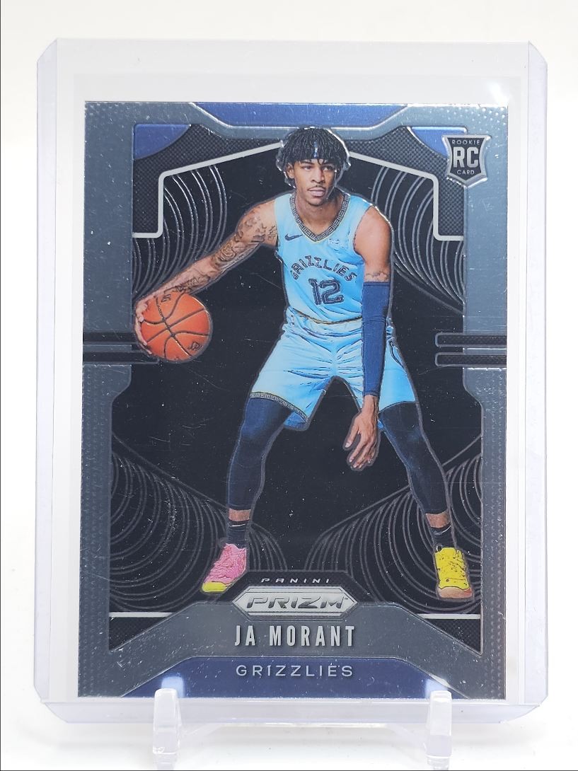 JA MORANT 2019-20 PANINI PRIZM ROOKIE BASKETBALL GRIZZLIES RC Q5908