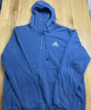 Adidas Original Performance Hoodie SZ L Men Pullover Kangaroo Pocket Logo