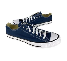 NEW Converse Chuck Taylor All Star Ox B GRADE Navy Blue Mens Size 12 Shoes M9697