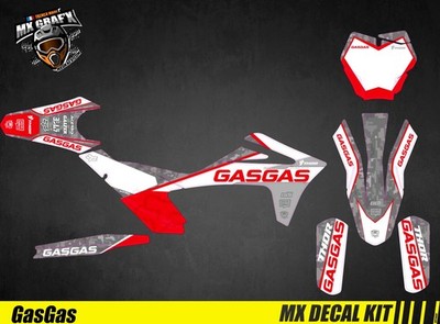 Mx Grafx Motorrad Deko Set Aufkleber Digital Kamo Vinyl MX US Multicolore