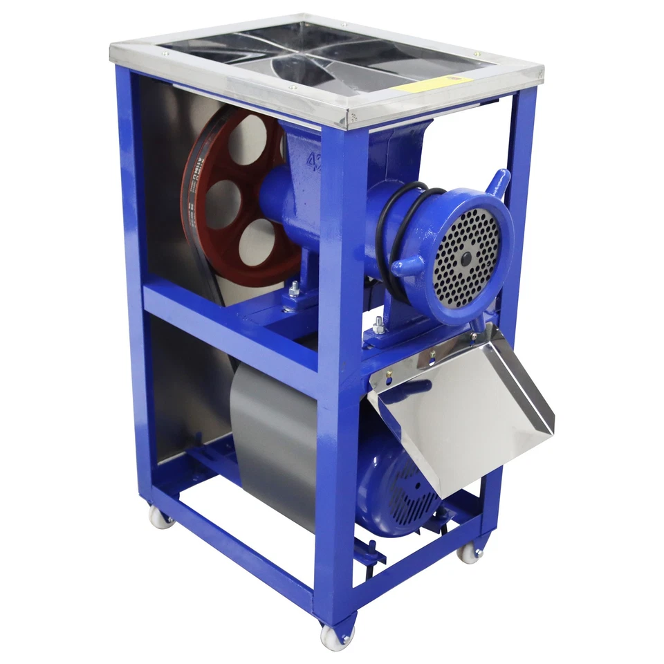 USADO! Trituradora de carne eléctrica comercial 220V 2,2KW salida 200-230kg/h Foto 2 de 4