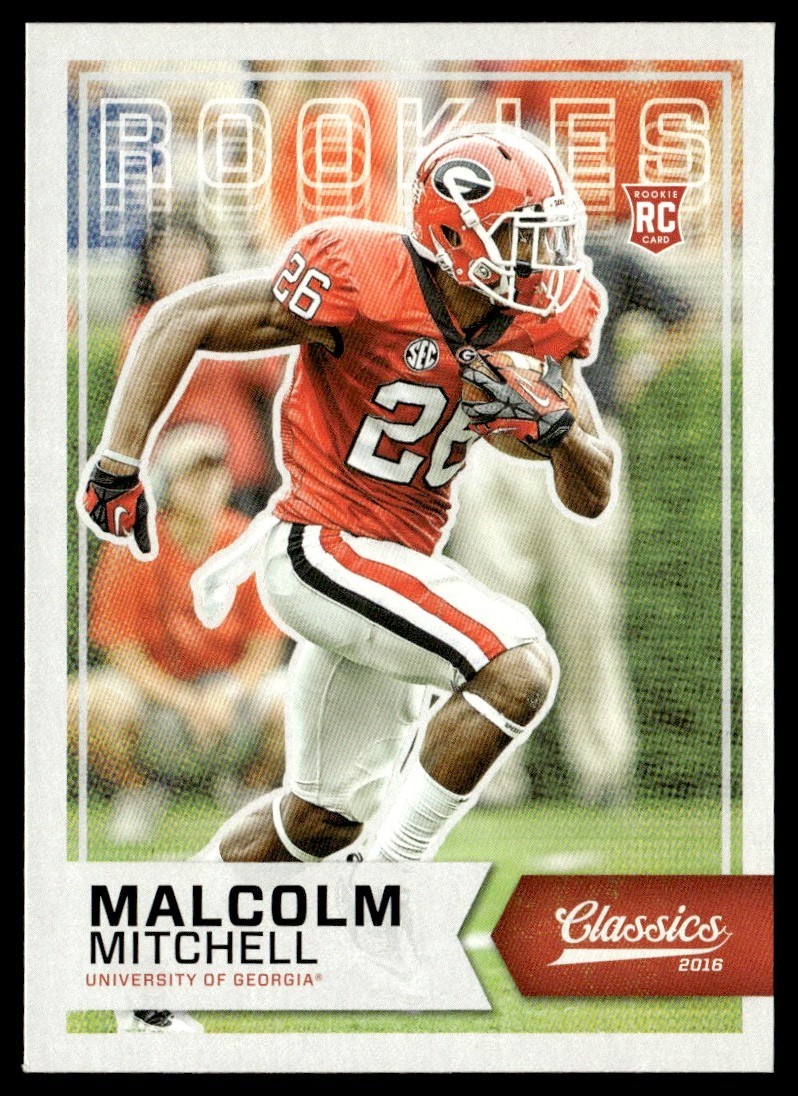 2016 Panini Classics Malcolm Mitchell Rookie New England Patriots #281