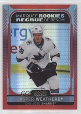 2021 O-Pee-Chee Platinum Marquee Rookies Red Prism 98/199 Jasper Weatherby bg9