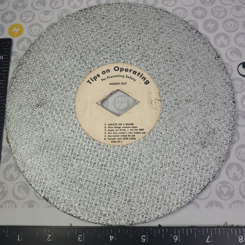Master Mechanic Masonry Wheel 8" inches Reinforced Cut Off Professional UN-USED! - Picture 4 of 6