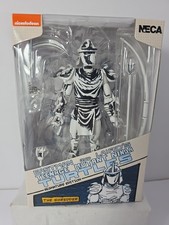 Neca TMNT Black And White Shredder Action Figure Mirage Signature Edition New