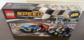 LEGO SPEED CHAMPIONS: 2016 Ford GT & 1966 Ford GT40 (75881) New & Sealed
