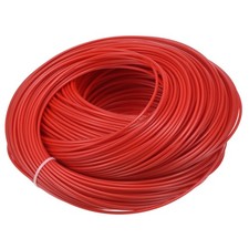 Wicker Repair Kit, Round Synthetic Rattan Material Repair DIY Set, Red