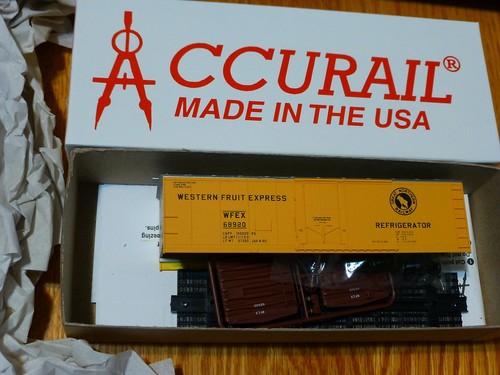 Accurail HO #85051 WFEX/GN (forma de kit refrigerado de acero de 40') carretera #68920 | Zustand: New