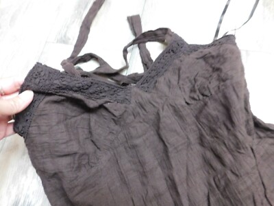TOMMY HILFIGER CHOCOLATE BROWN HALTER DRESS SIZE 10 | eBay