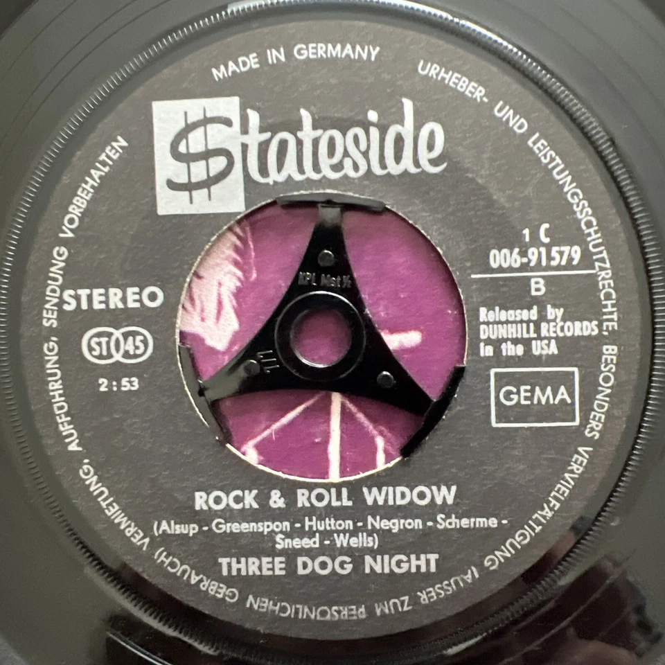 Three Dog Night – Mama Told Me (Not To Come 7'' IMPORT 1970 TESTED EX VIDEO CLIP - Image 4 of 4