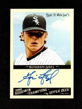 2009 Goodwin Champions Autograph GAVIN FLOYD Chicago White Sox Pitcher