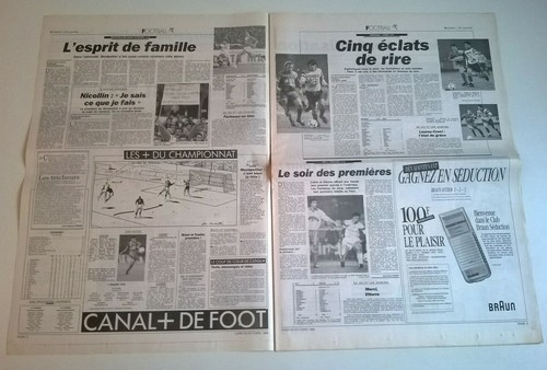 L'EQUIPE N°13.524 du 30/10/1989 - Sochaux sort ses griffes/ Longo part en beauté - Imagen 2 de 6