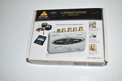KB Behringer - UFO202 - U-PHONO audiophiles USB/Audio-Interface - NEU (ZIG28)
