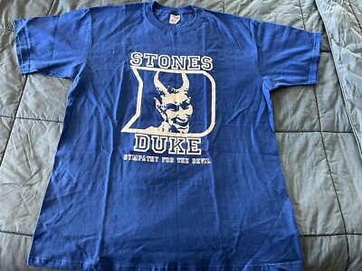 Rolling Stones 2005 Bigger Bang Tour Duke Blue Devils Event Shirt