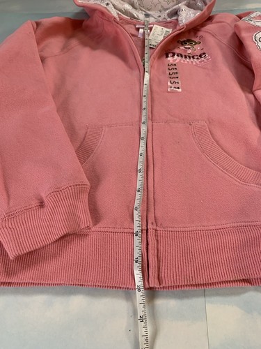 Justice Pink Size 14 Hooded Jacket Brand New W/ Tags - Picture 6 of 8