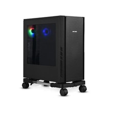 Computer Tower Stand, Adjustable Mobile CPU Stand with Rolling Caster Wheels,...