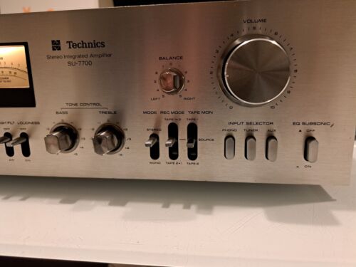 TECHNICS SU-7700 AMPLI VINTAGE PERFETTO - Foto 8 di 11