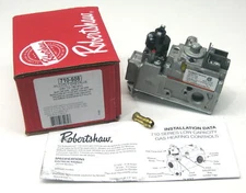 Robertshaw MilliVolt Gas Valve 7000MVRLC 710-508 Fireplace Log Control