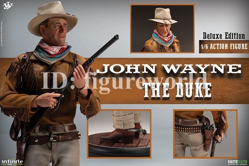 Pre-order Infinite 1/6 Hondo 1953 John Wayne The Duke Action Figure Deluxe Ver. - Picture 9 of 18