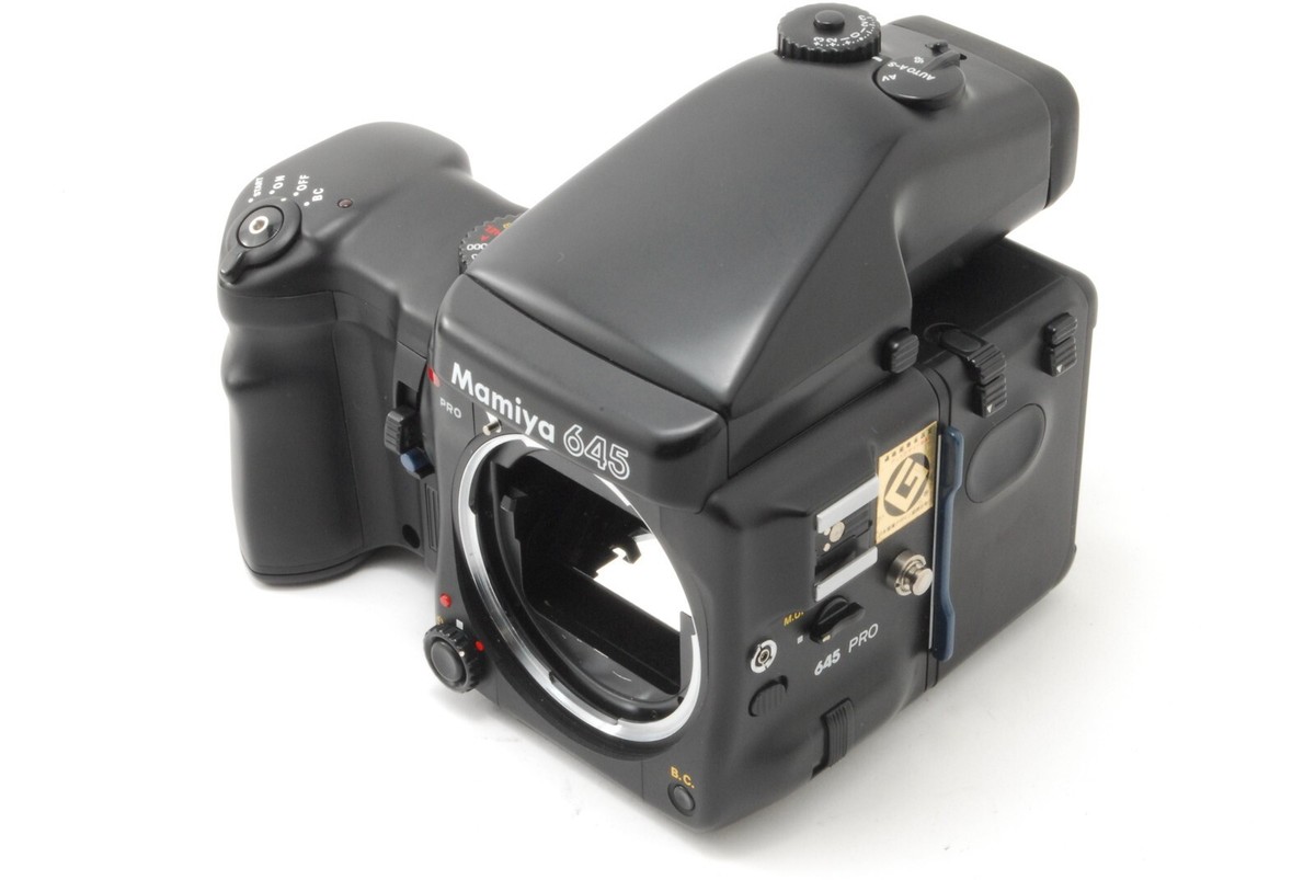 Mamiya 645 Pro Film Back Finder w/Grip 【公式通販】
