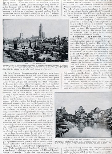 Germany Prussia 1906 orig Kapitel + Karte Berlin Dresden Potsdam Köln Strassburg - Picture 6 of 6