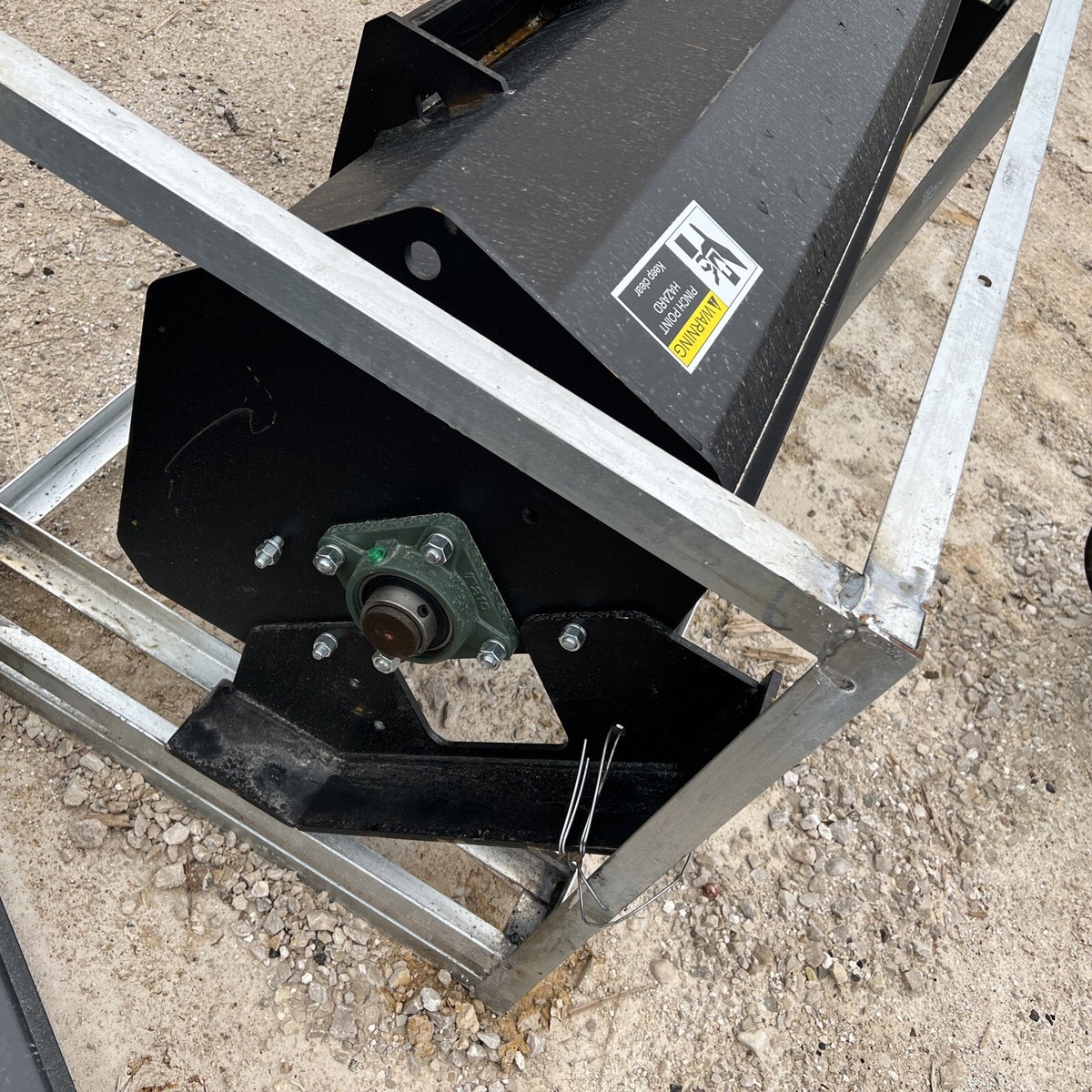 Suihe 72 inch skid steer rototiller Quick Attach Bobcat Cat