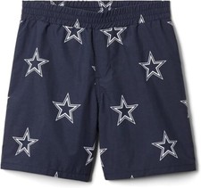 Columbia Youth Unisex Collegiate Backcast Printed Short, DC - Collegiate Navy, M