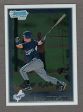 JERRY SANDS 2010 Bowman Chrome Prospects #BCP130 Base Card Dodgers Indians 130