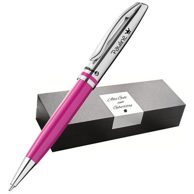 Pelikan Kugelschreiber Jazz   K35 Classic Pink Beere mit Gravur Geschenk Namen