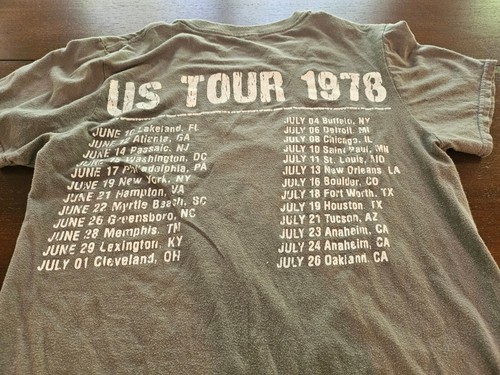 The Rolling Stones 1978 Tour Shirt Size Small - Picture 2 of 6