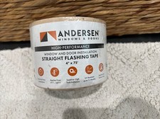 ANDERSEN 4  x75  High-Performance Straight Flashing Tape Windows  Doors By 3M