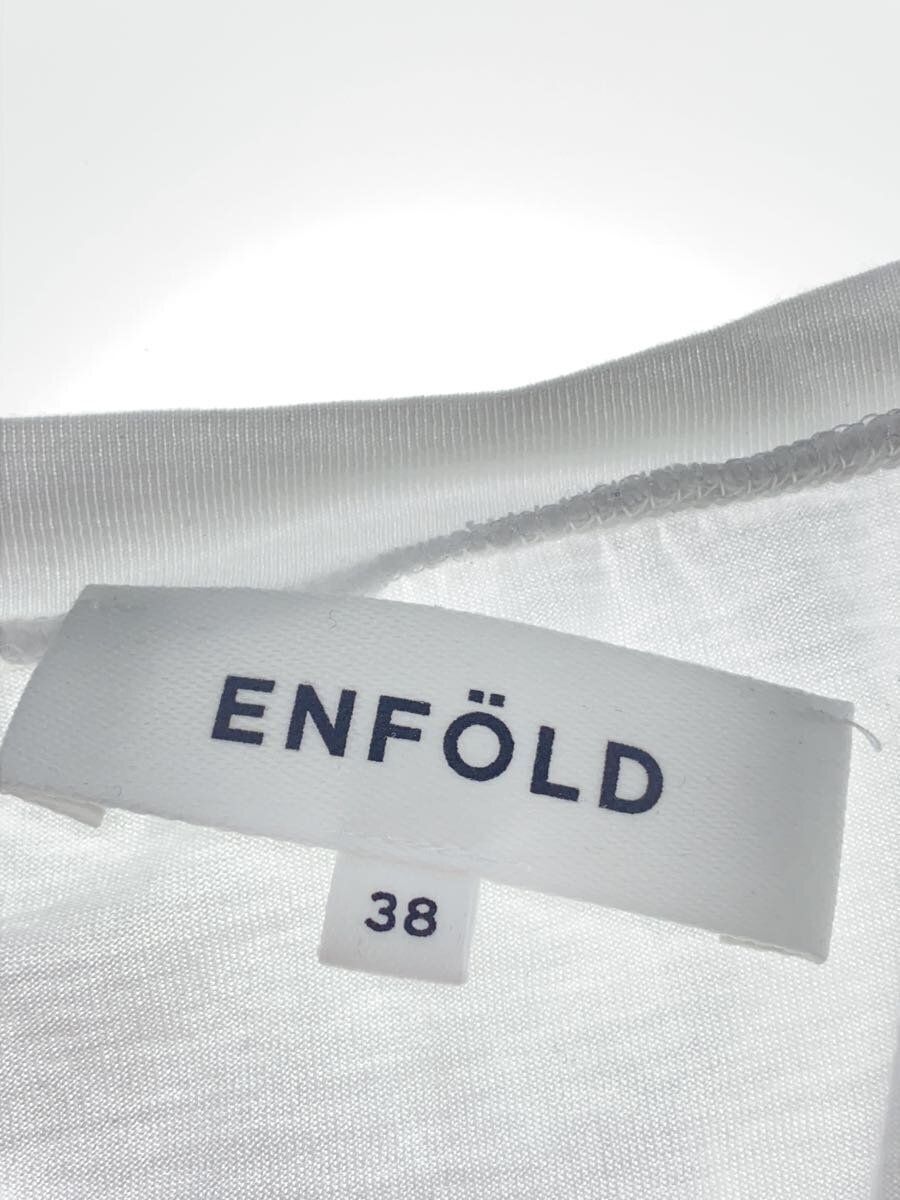 ENFOLD Other Long Sleeve Jersey 38 Cotton White 300HS280 ENFOLD Other Long Sleeve Jersey 38 Cotton White 300HS280