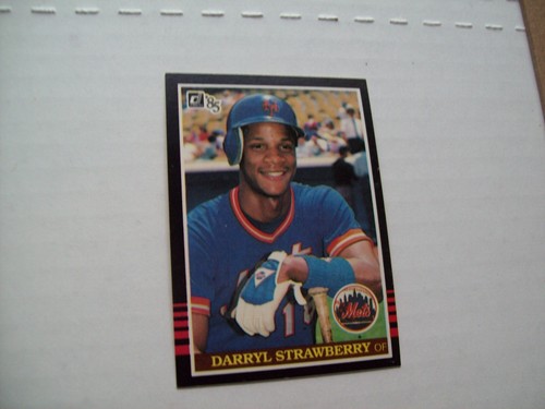 1985 Donruss baseball Darryl Strawberry card #312 NM-MT - Picture 1 of 2