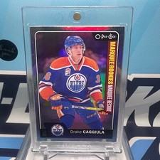 2016-17 UD O-Pee-Chee #706, DRAKE CAGGIULA RC🔥🔥🔥Rainbow Foil Marquee Rookie